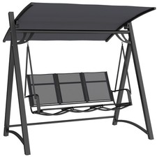 Outsunny 3 Seater Swing Chair