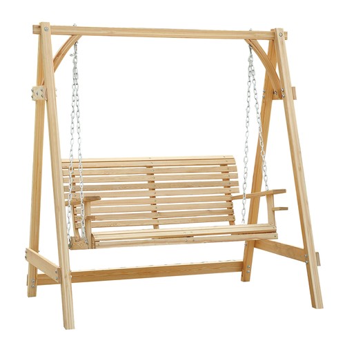 Outsunny seater wooden - outsunny, 2