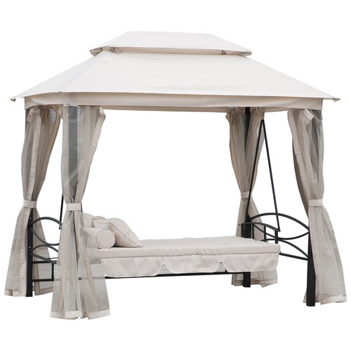 Outsunny seater swing chair - 3,