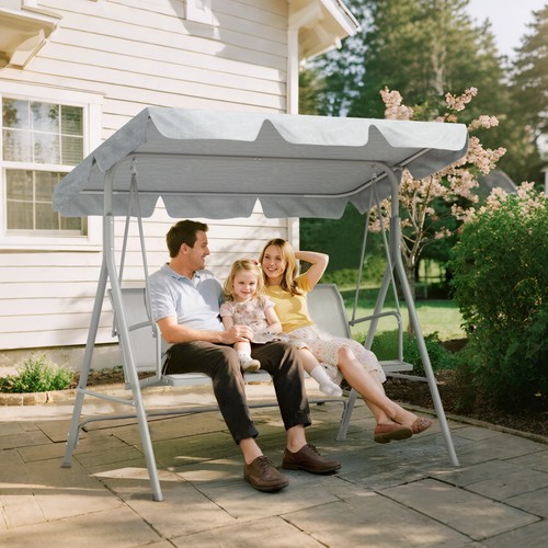 Seater swing bench chair - 3,