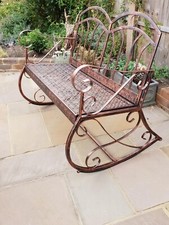 2 Seater Metal Garden Park