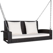 2-Seat Outdoor Hanging Swing